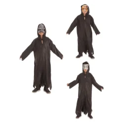 Disfraz con Túnica y Máscara de terror en 3 Modelos surtidos para niños