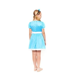 Disfraz de Alicia con Vestido Azul para niña