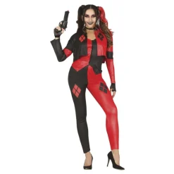 Disfraz de Arlequina Peligrosa Villana para mujer