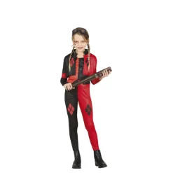 Disfraz de Arlequina Peligrosa para niña