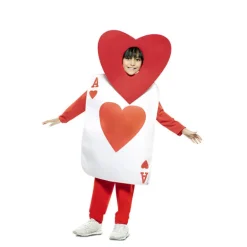 Disfraz de As de Corazones para niños