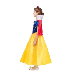 Disfraz de Blancanieves para Niña con Diadema y Capa
