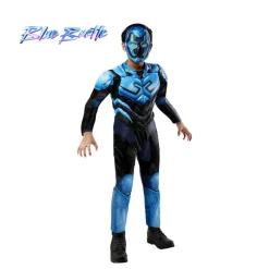 Disfraz de Blue Beetle de DC Comics Musculoso para Niños
