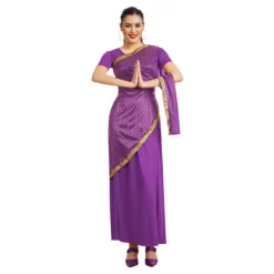 Disfraz de Bollywood Morado para Mujer