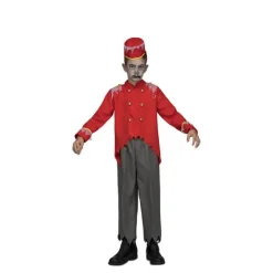 Disfraz de Botones Zombie para niño