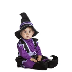 Disfraz de Bruja lila para bebé