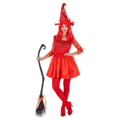 Disfraz de Bruja Roja para mujer