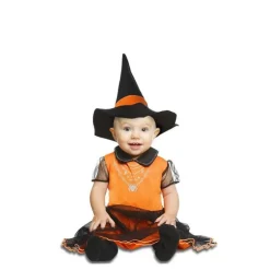 Disfraz de Brujita Naranja para bebé