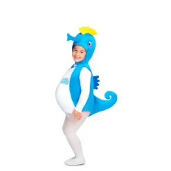 Disfraz de Caballito de Mar Azul para bebé y niños