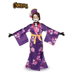 Disfraz de Catrina Mariko para niña