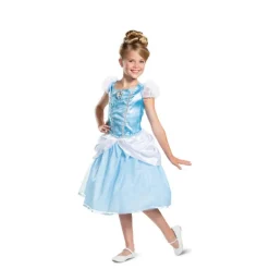 Disfraz de Cenicienta Disney Deluxe para niña