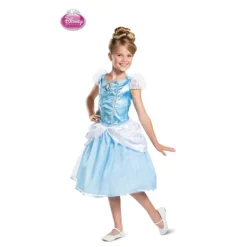 Disfraz de Cenicienta Disney Deluxe para niña