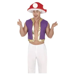 Disfraz de Champiñón o Seta de Videojuegos para hombre