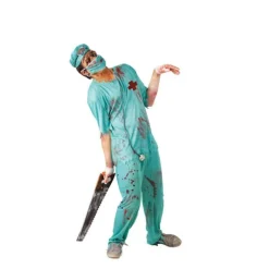 Disfraz de Cirujano Zombie para hombre