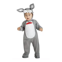Disfraz de Conejo Gris para bebé