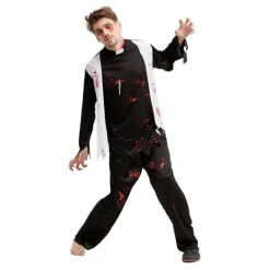 Disfraz de Cura Zombie para hombre