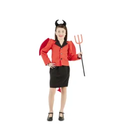 Disfraz de Diablesa Elegante para niña