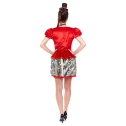 Disfraz de Domadora Vestido a Rayas para mujer