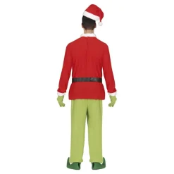 Disfraz de Duende Gruñón Navideño Verde para Hombre