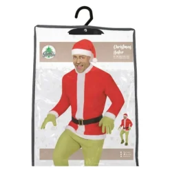 Disfraz de Duende Gruñón Navideño Verde para Hombre