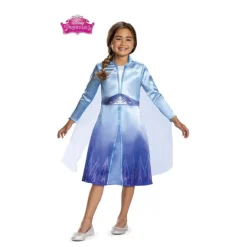 Disfraz de Elsa Frozen Azul para Niña