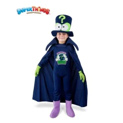 Disfraz de Enigma azul de SuperZings para niños