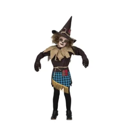 Disfraz de Espantapájaros siniestro para niña