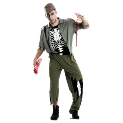 Disfraz de Esqueleto Legionario para hombre