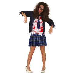 Disfraz de Estudiante Zombie para mujer