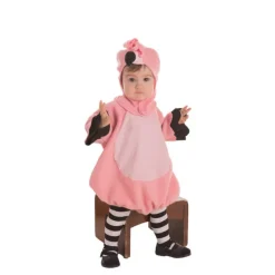 Disfraz de Flamenco Rosa para bebé