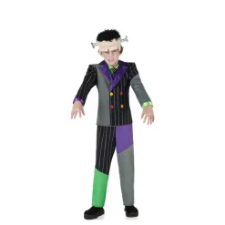 Disfraz de Frankenstein a Rayas para Niño