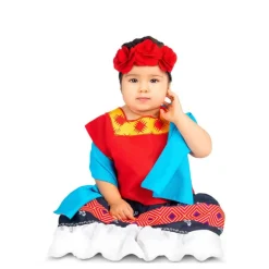 Disfraz de Frida Kahlo Clásica para Bebé y Niña