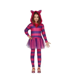 Disfraz de Gato Cheshire para niña