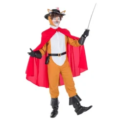 Disfraz de Gato con botas para hombre