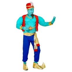 Disfraz de Genio Mágico Azul para Hombre