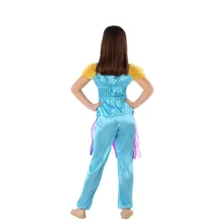 Disfraz de Jasmine en color Azul para niña