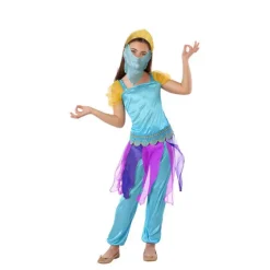 Disfraz de Jasmine en color Azul para niña