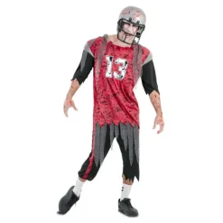 Disfraz de Jugador Fútbol Americano Zombie para hombre