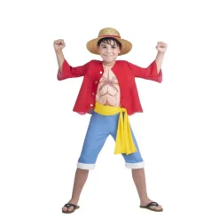 Disfraz de Luffy de One Piece para niño