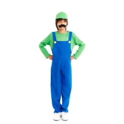 Disfraz de Luigi de Super Mario para niño