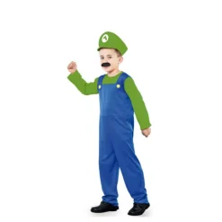 Disfraz de Luigi Super Mario para niño