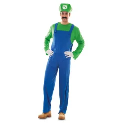 Disfraz de Luigi Super Mario para hombre