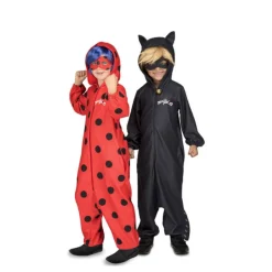 Disfraz de Miraculous Ladybug Pijama con peluca para niña