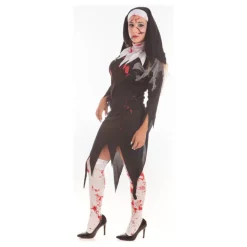 Disfraz de Monja Zombie para Mujer