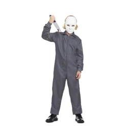 Disfraz de Mono Laboral Gris Infantil