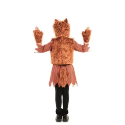 Disfraz de Niña Lobo con guantes para niña