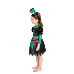 Disfraz de Novia de Franky Oscura con Diadema para Niña