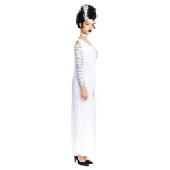 Disfraz de Novia Monster Vestido Blanco para Mujer