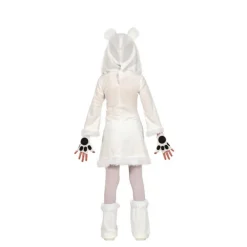 Disfraz de Oso Polar para niña