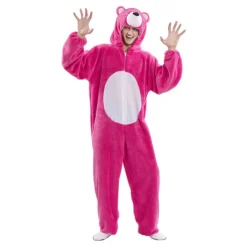 Disfraz de Oso Rosa para mujer